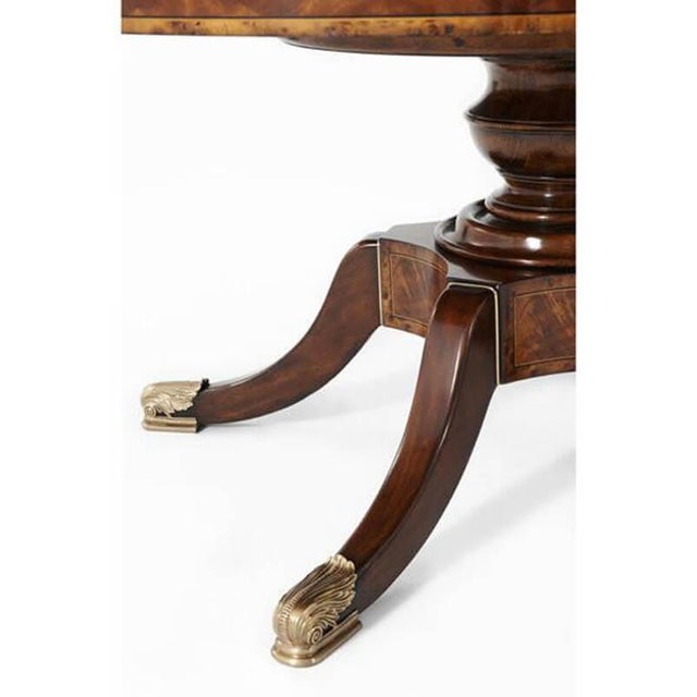 Regency Mahogany Extension Dining Table For Sale - Image 12 of 16