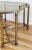 Brass Vintage Smoked Glass and Brass Table For Sale - Image 8 of 12