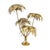 2020s Matthew Izzo Home Gilda Antique Brass Oversized Nine Light Palm Tree Floor Lamp For Sale - Image 5 of 5