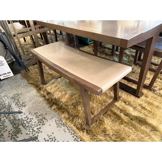 Wood Antonio Citterio for Maxalto + B&b Italia Sella Maxalto Bench For Sale - Image 7 of 12