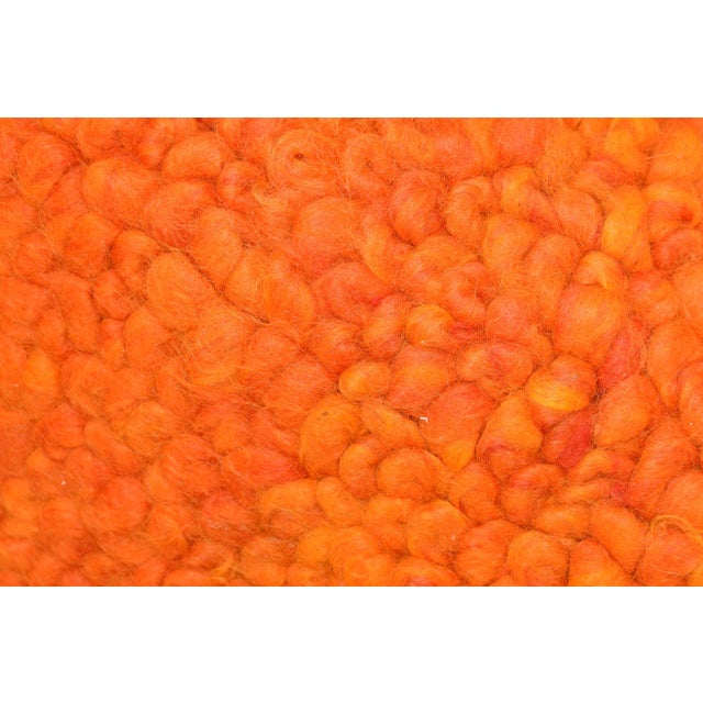 Orange Jonathan Adler Orange Flair Primaloft Down-Filled Pillows Mid-Century Modern- a Pair For Sale - Image 8 of 13