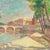 Mid-Century Modern 'Paris in the Spring' by Ejnar Kragh, 1950, Seine and the Pont Neuf, Danish Post-Impressionist Oil For Sale - Image 3 of 9