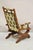 Antique Victorian Small Child's Maple Wood Platform Rocker Rocking Chair For Sale - Image 9 of 9