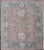 Square Oushak Design Rug in Light Green, Pink and Coral With All-Over Design For Sale - Image 11 of 11