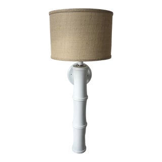 Dunes and Duchess Tiki Sconce with Shade For Sale