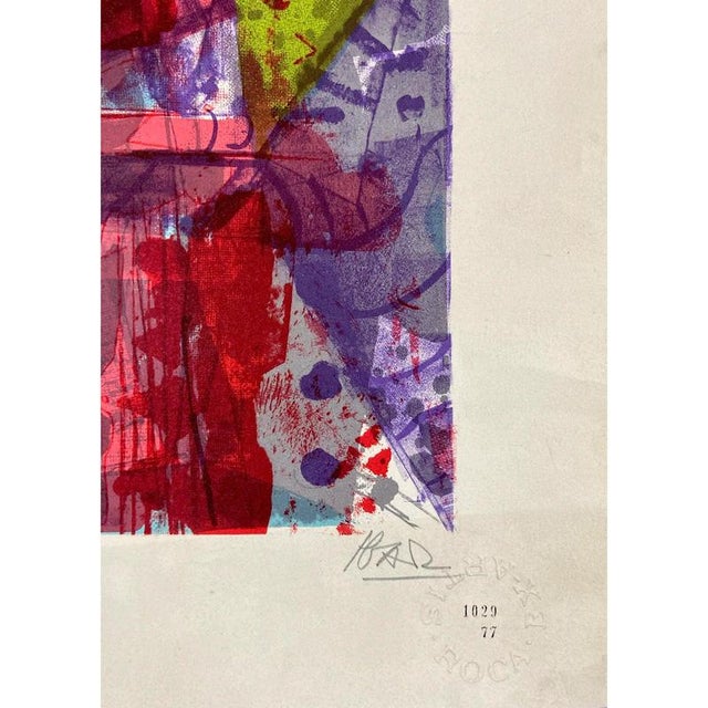 1980, Lithograph, Miguel Ibarz - Lemons on the table. 35/200 Lithograph signed and numbered in pencil by the author....