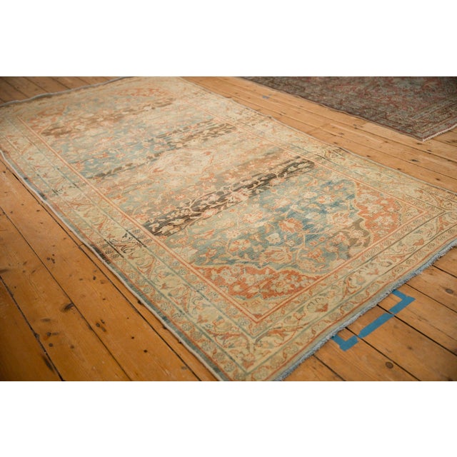Vintage Distressed Mahal Rug - 4'4" x 8'8" For Sale - Image 12 of 13