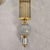 1990s Mid Century Modern, Celadon Green Murano Glass Sconces - a Pair For Sale - Image 10 of 12