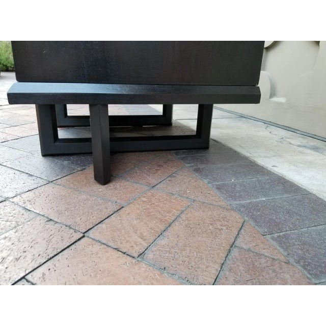 Frank Lloyd Wright Ebonized Chest of Drawers For Sale - Image 9 of 13