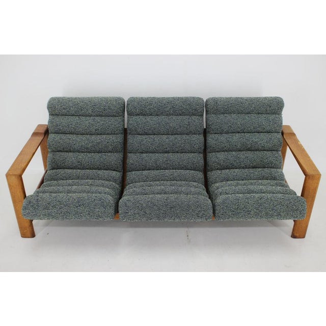 Oak Sofa, Finland, 1960s For Sale - Image 3 of 18