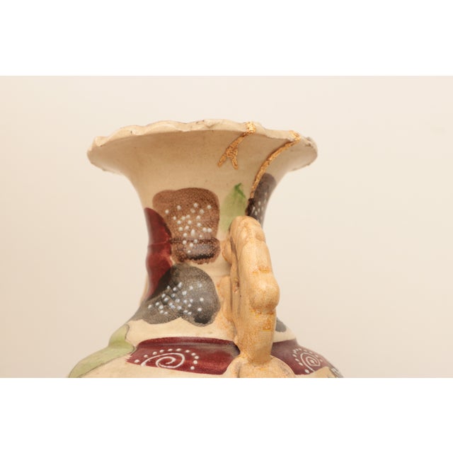 Japanese Satusma Vase With Gold Mended Re Chairish