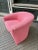Pink Vladimir Kagan for Directional "Hurricane" Lounge Chair For Sale - Image 8 of 10