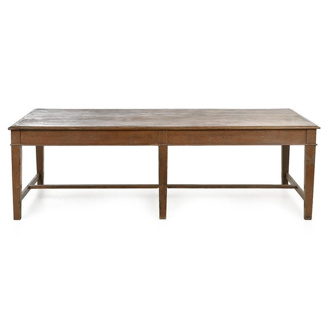 Large Antique Wooden Table with a Natural Patina For Sale - Image 10 of 10