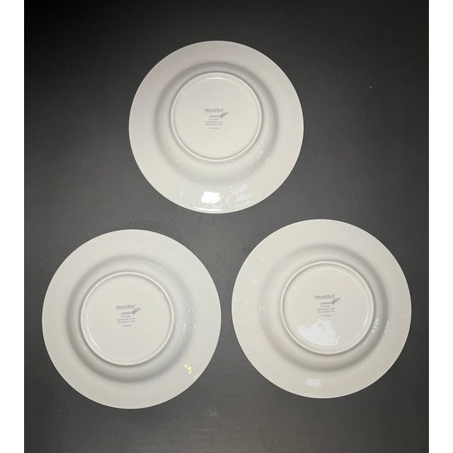 1990s 1990s Villeroy & Boch Switch 3 Cordoba 9" Large Rim Porcelain Soup Bowls-Set of 3 For Sale - Image 5 of 5