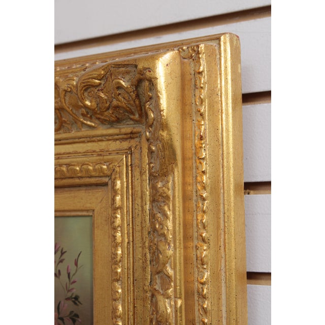 Artist Signed Framed Still Life Oil Paint on Canvas For Sale - Image 13 of 16