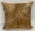 18” X 18” Premium Colombian Champagne Long-Haired Cowhide Pillow Cover - Handcrafted by Pablo Sota Designs For Sale In Tampa - Image 6 of 11