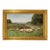 G. A. Hays American Sheep Pasture Landscape Oil Painting, Circa 1900. For Sale
