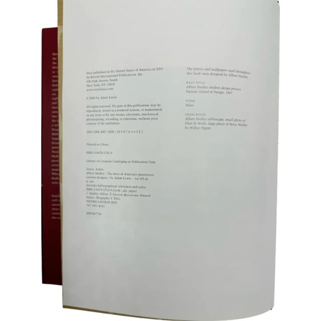 2000 - 2009 Albert Hadley the Story of America's Preeminent Interior Designer Rizzoli Book For Sale - Image 5 of 12