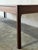 Rosewood Minimalist Coffee Table With Straight Legs Danish Mid-Century Modern 1960s For Sale - Image 10 of 12