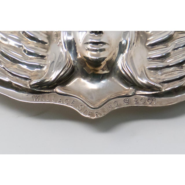 2001 Wallace Silversmiths Angel Ornament For Sale In Nashville - Image 6 of 10