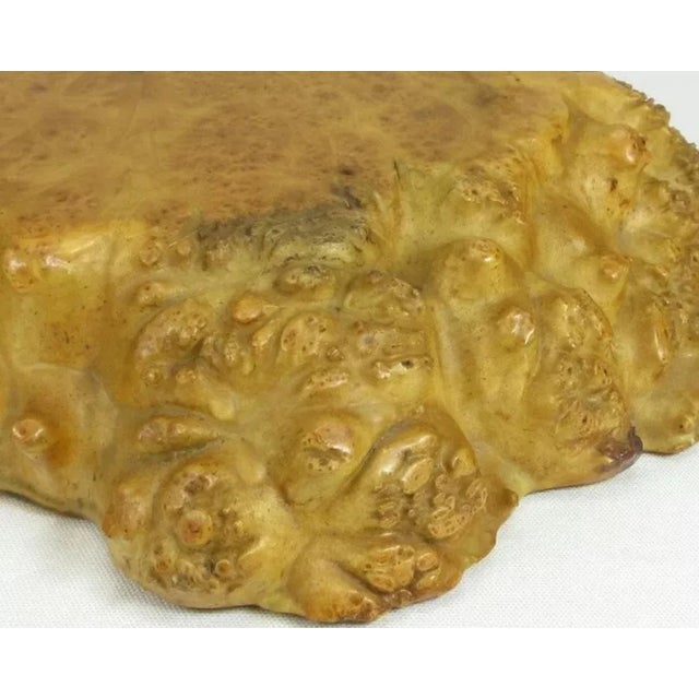 Antique Japanese Meiji Kadai Burl Presentation Board For Sale In Chicago - Image 6 of 10