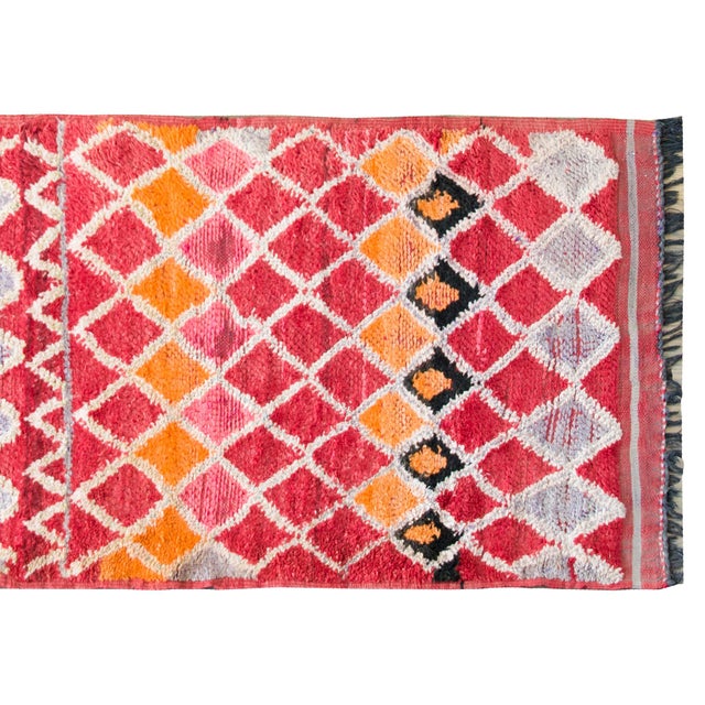 Vintage Moroccan Rug For Sale - Image 4 of 15