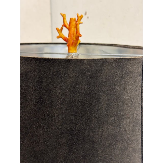 Ombre Red Branch Floor Lamp For Sale - Image 11 of 12