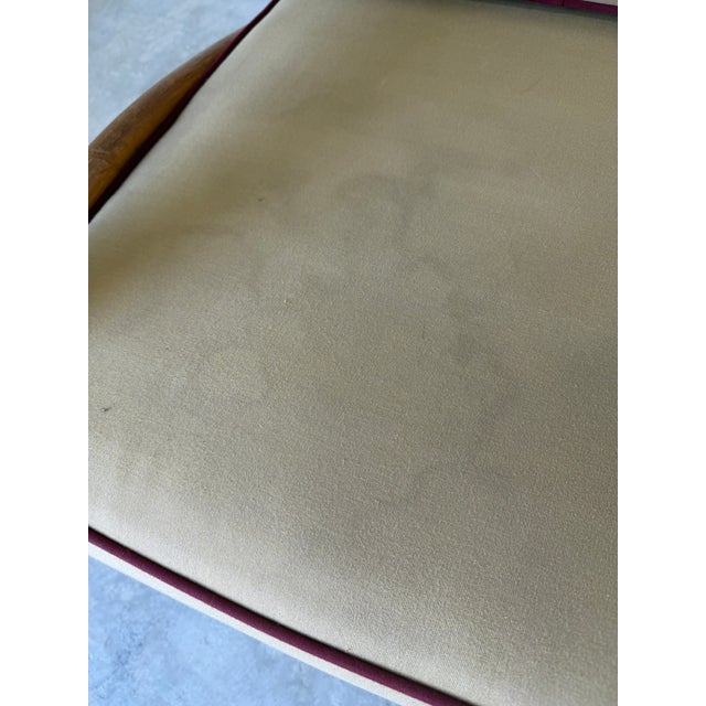 Mid-Century Paul Frankl Style Bamboo & Rattan Lounge Chairs – A Pair For Sale - Image 12 of 12