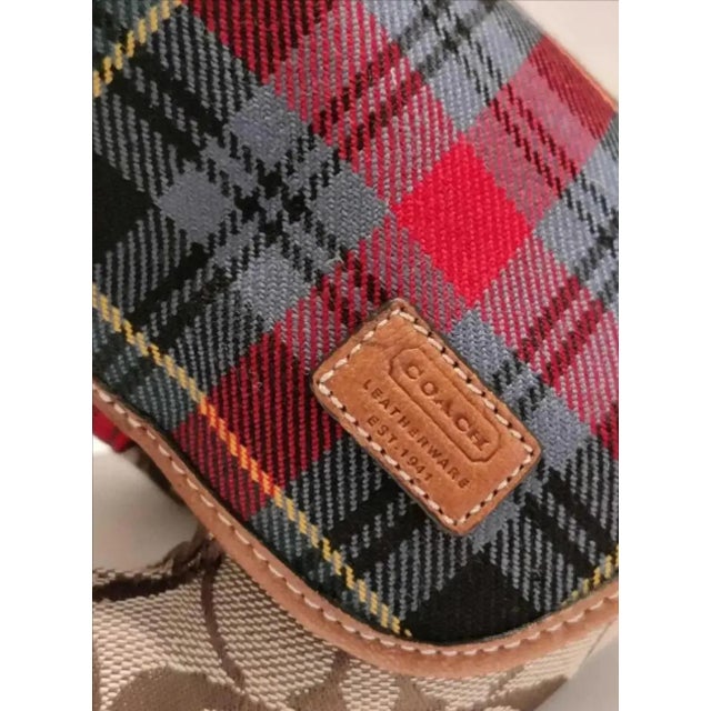 Vintage Coach Leather Signature Stuffed Collectible Khaki Display Dog For Sale In Atlanta - Image 6 of 12