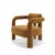 Double Arch Armchair in Camel Chenille from Insidherland For Sale - Image 10 of 10