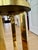Vintage Neoclassical Solid Brass & Glass Drinks / Side Table, Heavy For Sale In Chicago - Image 6 of 6