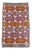 Hand-Made Braided Turkish Small Rug Jajim Kilim - 1′7″ × 2′6″ For Sale