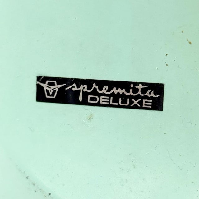 1960s Spremita Deluxe Juicer in Teal by Lino Saltini, 1960s For Sale - Image 5 of 16