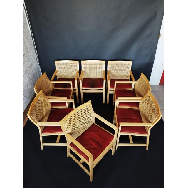 Brown King Series Maple Armchair by Thygesen & Sørensen for Botium, 1970s For Sale - Image 8 of 9