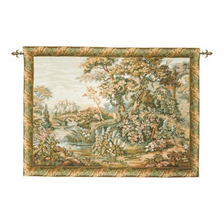 The Bridge Loom Woven Tapestry - 82 X 112 Cm (2′8" × 3′8") - Requires Rod Size 3 For Sale