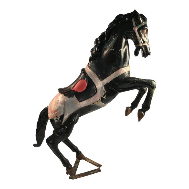 Life Size Vintage Paper Mache Horse Chairish