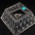 Tiffany & Co. Woven Basket Weave Square Crystal 4” Dish / Trinket (New Without Box) Vintage 1990s For Sale - Image 12 of 17