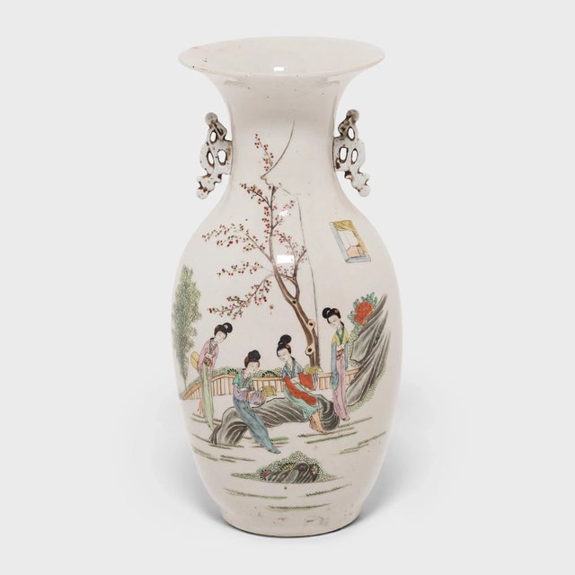 Chinese Four Seasons Phoenix Tail Vase, C. 1850 For Sale In Chicago - Image 6 of 6