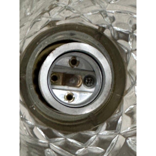 Metal 1920s Parisian Art Deco Glamour Pasquale Miranda Three Light Wall Sconce For Sale - Image 7 of 9
