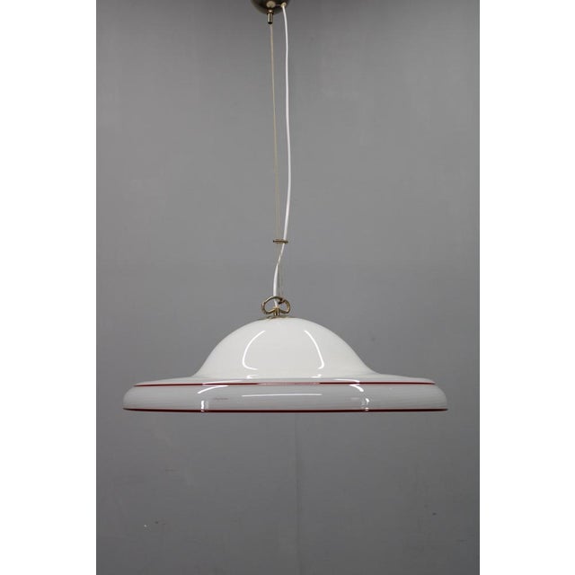 Murano Glass Pendant Light, Italy, 1970s For Sale - Image 3 of 12