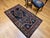 Textile 19th Century Caucasian Kazak Area Rug, Hand-Knotted Wool, Blue, Ivory For Sale - Image 7 of 13