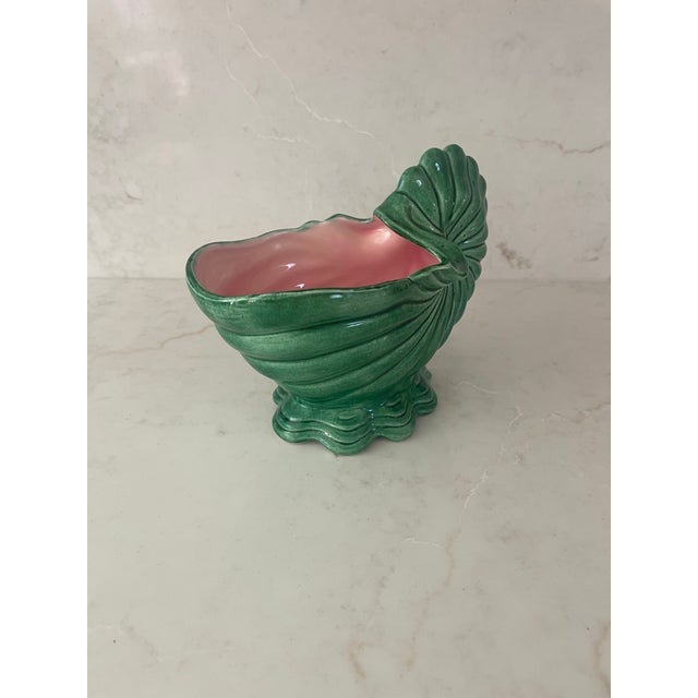 Ceramic Ceramic Nautilus Shell For Sale - Image 7 of 7