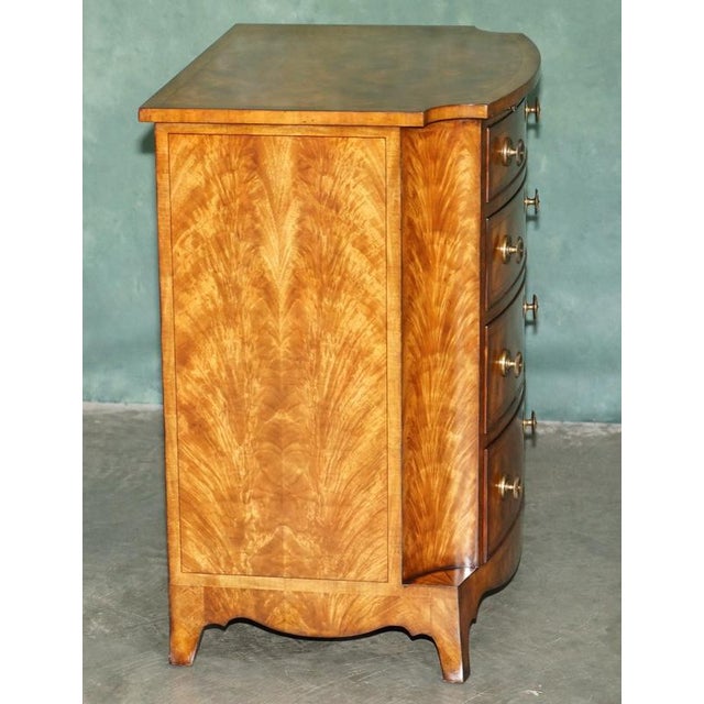 Flame Hardwood Ibthorpe Chest of Drawers by Stephen Church for Theodore Alexander For Sale - Image 14 of 18