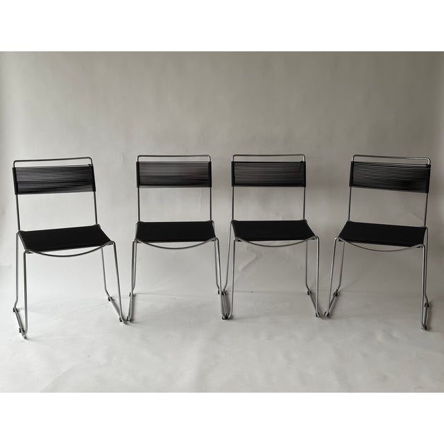 Spaghetti Chairs by Giandomenico Belotti for Alias, Italy, 1980s, Set of 4 For Sale - Image 9 of 9