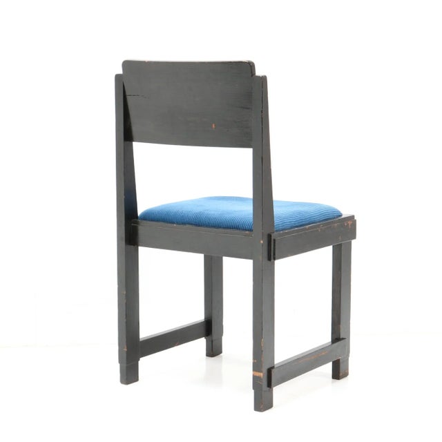 Art Deco Dining Chairs by Frits Spanjaard, 1920s, Set of 10 For Sale - Image 10 of 11