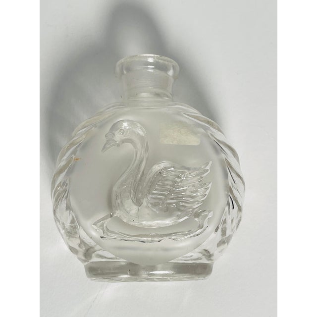 Shabby Chic Set of 4, Vintage Crystal Glass Perfume Bottles For Sale - Image 3 of 11
