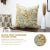 Add a touch of handcrafted sophistication to your home with Fabdivine’s Akash ganga block print cushion cover. Made from...