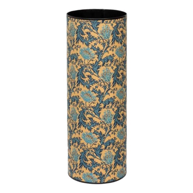 Anemone Gold Tapestry Umbrella Stand For Sale