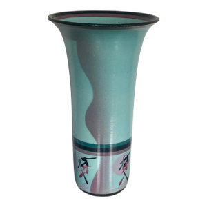 Vintage Studio Art Pottery Vase Signed and Dated