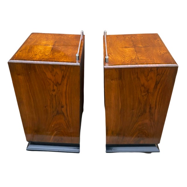 Art Deco Bedside Cabinets, 1930s, Set of 2 For Sale - Image 15 of 18